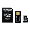 Patriot 16gb MicroSd / Sdhc4 W/adp / Usb Reader - 3-in-1 storage device