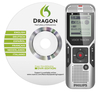 Philips DVT1700 Digital Voice Recorder with DNS Speech to Text Software