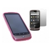 Pink Twin Pack ProGel Skin Case & LCD Screen Protector - HTC Nexus One