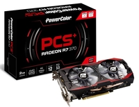 PowerColor PCS+ R7 370 2GB GDDR5 Dual-Link DVI-I DVI-D HDMI DisplayPort PCI-E Graphics Card