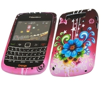 ProGel Printed Lavender Night Skin Case - BlackBerry 9700 Bold 9780 Onyx