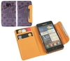 Purple Bear Wallet Case with Credit Card Holder Samsung i9100 Galaxy S II S2