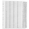 QCONNECT A4 1-100 MYLAR INDEX 05701/CS57