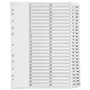 QCONNECT A4 1-50 MYLAR INDEX 05501/CS55