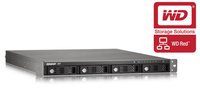 QNAP TS-421U 12TB WD Red 4 Bay 1U Rackmount NAS