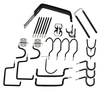 Rolson 30pc Home & Garage Hook Set