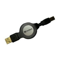 Sandberg Retractable USB 2.0-Micro 1.2m