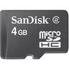 SanDisk 4GB Class 4 MicroSD with microSD to SD Adaptor