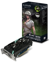 Sapphire HD 7870 GHZ OC Edition 2GB GDDR5 Dual DVI HDMI DisplayPort PCI-E Graphics Card