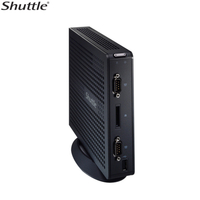 Shuttle Xs36vl Barebone Pc Intel Atom Dual Core (d2550) 1.86ghz Intel Nm10 Express Chipset Intel Gma3650 Graphics No Operating System (black)