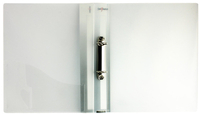 SNOPAKE EXEC RBDR A4 25MM CLEAR