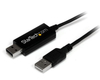 Startech 2 Port USB KM Switch - USB Keyboard and Mouse Switch with File Transfer