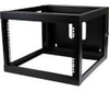 Startech 6u 22 Inch Depth Hinged Open Frame Wall Mount Server Rack
