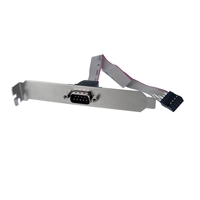 Startech Serial adapter DB-9 (M) - 10 PIN IDC (F) Grey