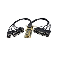 StarTech.com 16 Port Low Profile RS232 PCI Express Serial Card - Cable Included - PCIe RS232 Serial Card