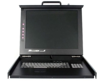 StarTech.com 1U 19" Rackmount LCD Console with 16 Port Multi-Platform KVM