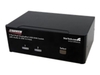 StarTech.com 2 Port Dual DisplayPort USB KVM Switch with Audio & USB 2.0 Hub