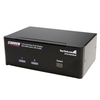 StarTech.com 2 Port Dual DVI USB KVM Switch with Audio & USB 2.0 Hub