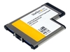 StarTech.com 2 Port Flush Mount ExpressCard USB 3.0 Card Adapter with UASP