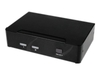 StarTech.com 2 Port High Resolution USB DVI Dual Link KVM Switch with Audio