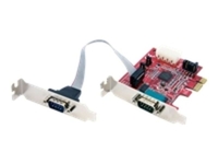 StarTech.com 2 Port Low Profile Native RS232 PCI Express Serial Card with 16950 UART