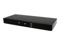 StarTech.com 2 Port Quad Monitor Dual-Link DVI USB KVM Switch with Audio & Hub