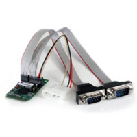 StarTech.com 2 Port RS232 Mini PCI Express Serial Card w/ 16950 UART