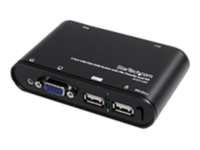 StarTech.com 2 Port USB VGA KVM Switch with File Transfer and PIP