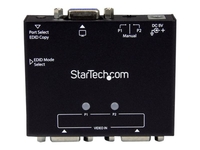 StarTech.com 2-Port VGA Auto Switch Box with Priority Switching and EDID Copy - 2x1 Dual Port Monitor VGA Switch 1920x1200