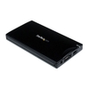 StarTech.com 2.5in Black eSATA USB External Hard Drive Enclosure for SATA HDD - 2.5in HDD Enclosure - Hard Disk Enclosure