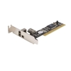 StarTech.com 3 Port PCI Low Profile 1394a FireWire Adapter Card - 1394a FW PCI FireWire 400 Card