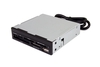 StarTech.com 3.5in Front Bay 22-in-1 USB 2.0 Internal Multi Media Memory Card Reader with Simultaneous Access - CF/SD/MMC/MS/xD - Black