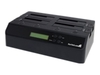 StarTech.com 4 Bay USB 3.0 eSATA to SATA Standalone 1:3 HDD Hard Drive Duplicator Dock