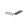 StarTech.com 4 Channel Low Profile PCI Sound Adapter Card AC97 3D Audio Effects - low profile 4 Channel PCI sound Card