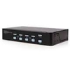 StarTech.com 4 Port High Resolution USB DVI Dual Link KVM Switch
