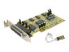 StarTech.com 4 Port PCI Dual Profile RS232 Powered Serial Adapter Card