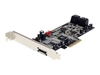 StarTech.com 4 Port PCI Express SATA III (6Gbps) Controller Card w/ eSATA - PCIe x4