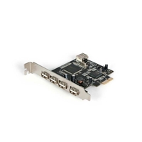 StarTech.com 5 Port PCI Express USB 2.0 Adapter Card - PCIe USB 2.0 Card - PCI-E USB 2.0 Card - PCI Express USB 2.0 Card