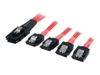 StarTech.com 50cm Serial Attached SCSI SAS Cable - SFF-8087 Plug to 4x Latching SATA (female) - Mini SAS to SATA Cable