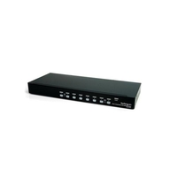 StarTech.com 8 Port 1U Rackmount DVI USB KVM Switch - USB DVI KVM Switch - DVI KVM Switch - USB KVM Switch