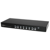 StarTech.com 8 Port 1U Rackmount USB KVM Switch Kit with OSD and Cables - Rack mount KVM - VGA KVM Switch - 8 Port KVM Switch