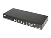 StarTech.com 8 Port 1U Rackmount USB KVM Switch with OSD