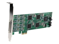 StarTech.com 8 Port Low Profile PCI Express RS232 Serial Adapter Card with 161050 UART