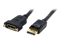 StarTech.com DisplayPort Cable Panel Mount Cable 3ft