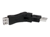 StarTech.com Rotating and Swivel USB A to USB A Cable Adapter