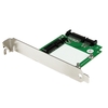 StarTech.com SATA to mSATA SSD Adapter with Full and Low Profile Brackets - SATA to Mini SATA Converter Card