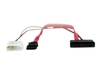 StarTech.com Serial ATA cable 0.50m Red