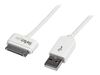 StarTech.com Short Apple 30-pin Dock to USB Cable for iPhone iPod iPad