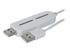 StarTech.com USB to USB Data Transfer Cable for Windows and Mac