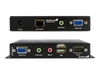 StarTech.com USB VGA KVM Console Extender w/ Serial & Audio Over Cat5 UTP